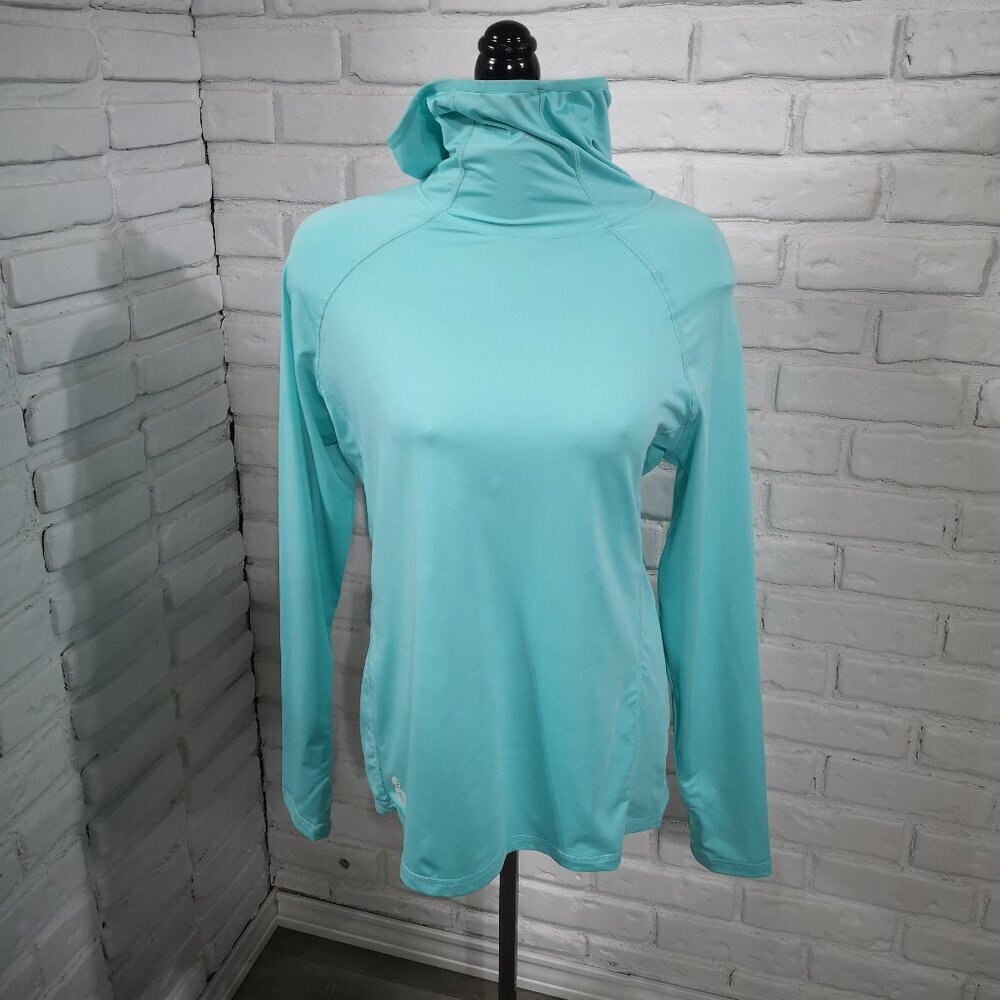 Mossy Oak Elements Ladies Size Large Florida Keys Lightweight Scuba Hoodie